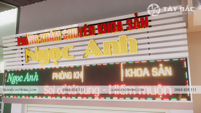 Biển hiệu phòng khám Ngọc Anh