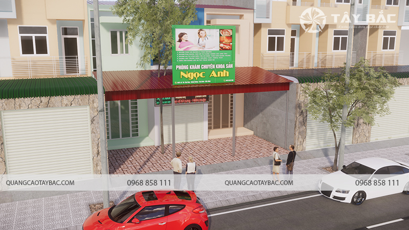 Biển hiệu phòng khám Ngọc Anh