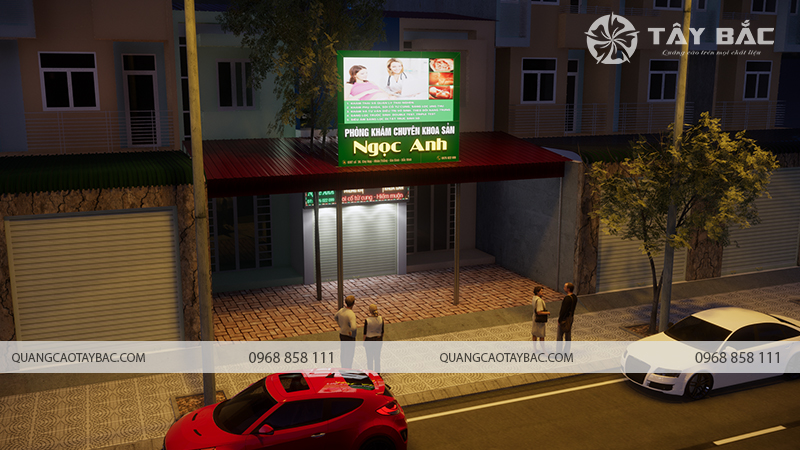 Biển hiệu phòng khám Ngọc Anh