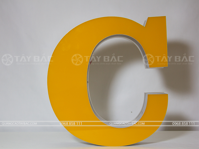 Mẫu chữ quảng cáo NKM-01