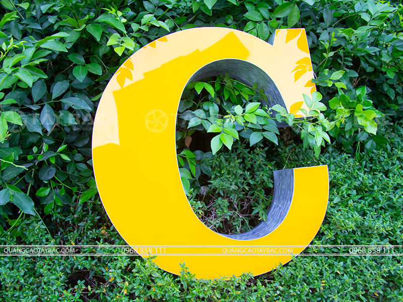 Mẫu chữ quảng cáo NKM-01