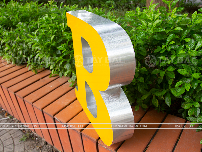 Mẫu chữ nổi quảng cáo NKF02