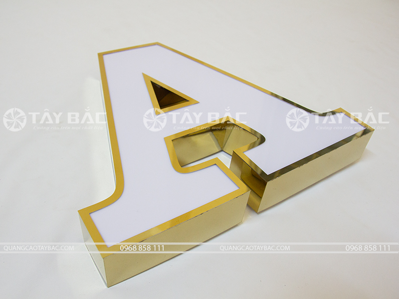 Mẫu chữ nổi quảng cáo IMF-02
