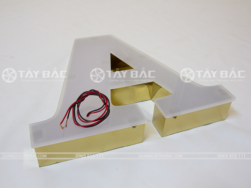 Mẫu chữ nổi quảng cáo IVM-01