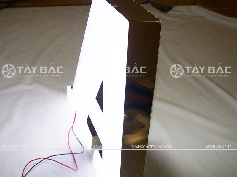 Mẫu chữ nổi quảng cáo IVM-01