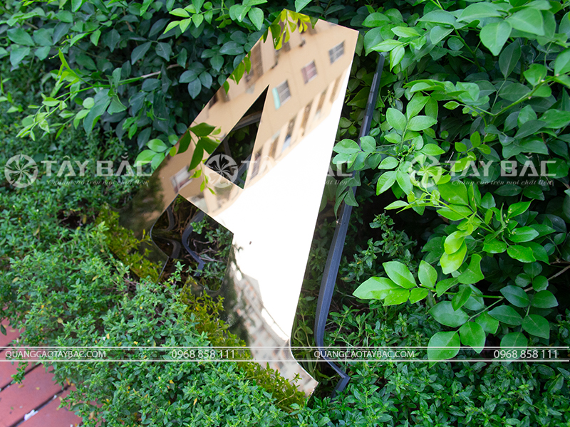 Mẫu chữ nổi quảng cáo IVM-01