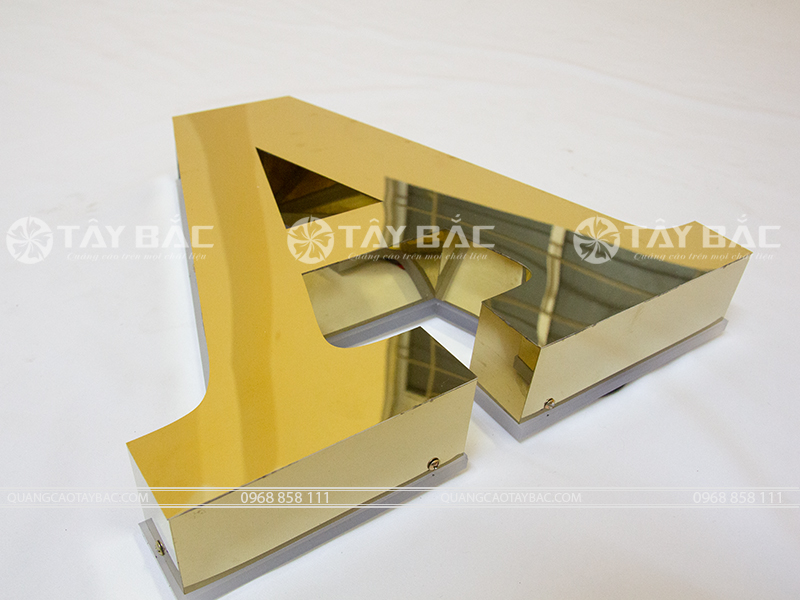 Mẫu chữ nổi quảng cáo IVM-01