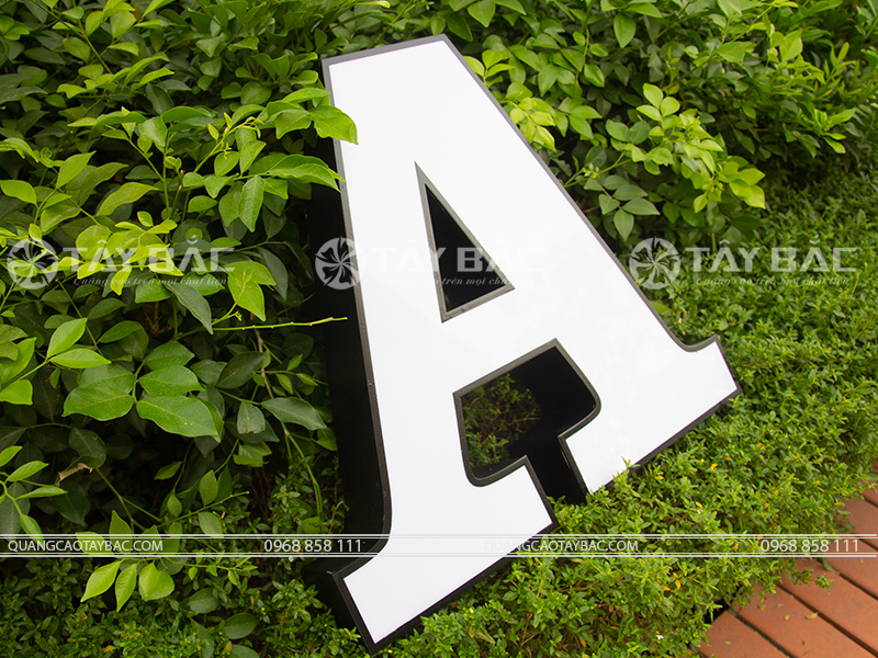 Mẫu chữ nổi quảng cáo FMF-01