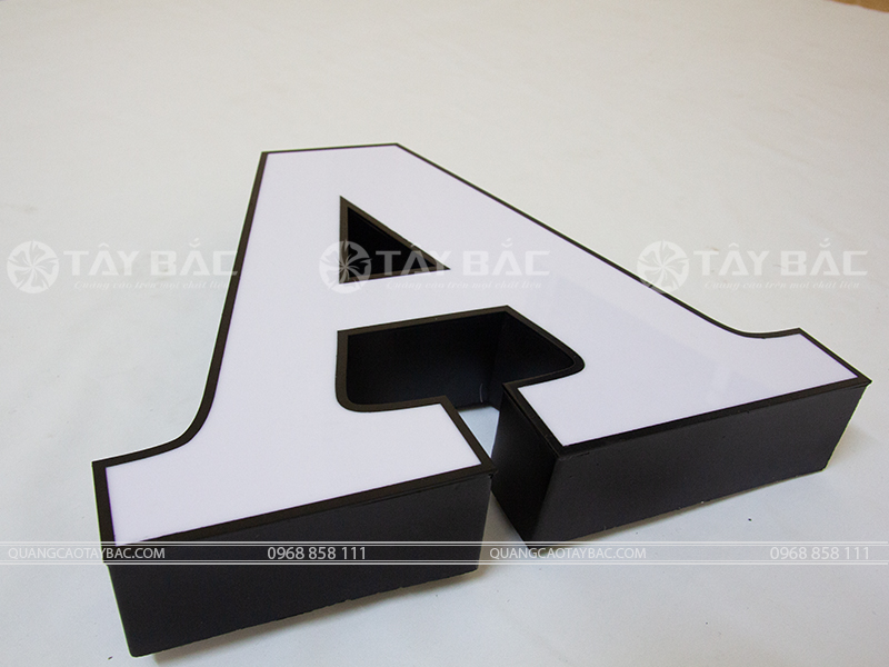 Mẫu chữ nổi quảng cáo FMF-01