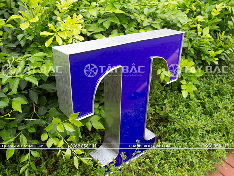 Mẫu chữ nổi quảng cáo NMF-01