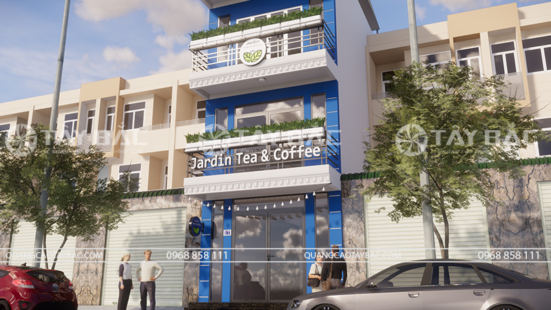 Biển quảng cáo coffee