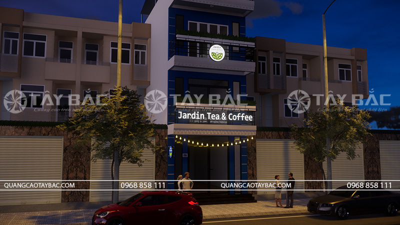 Biển quảng cáo coffee