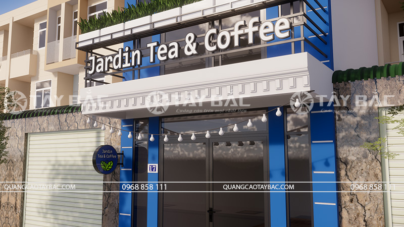 Biển quảng cáo coffee