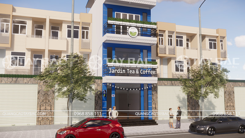 Biển quảng cáo coffee