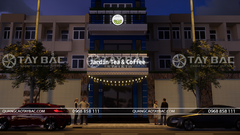 Biển quảng cáo coffee