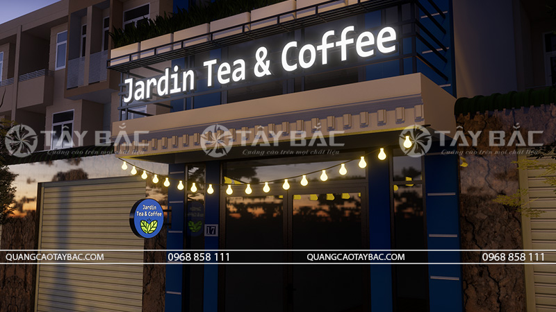 Biển quảng cáo coffee