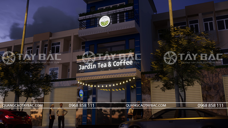Biển quảng cáo coffee