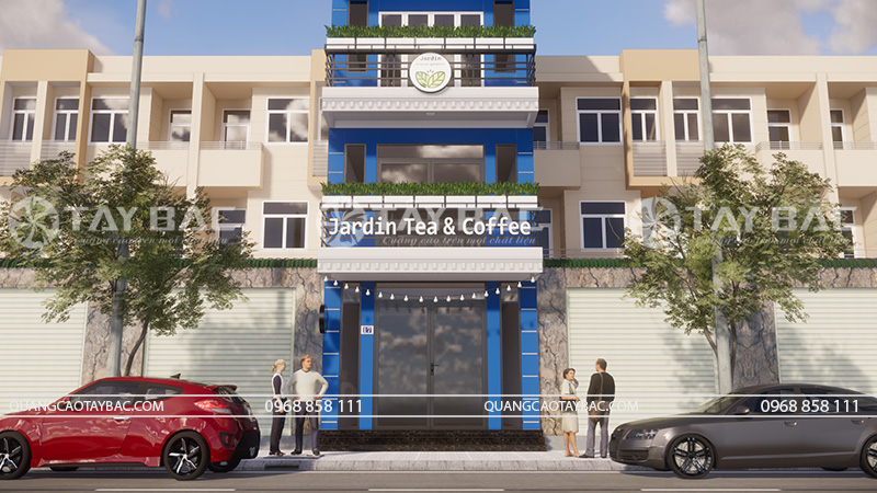 Biển quảng cáo coffee