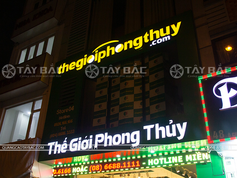 Biển quảng cáo cửa hàng phong thủy 