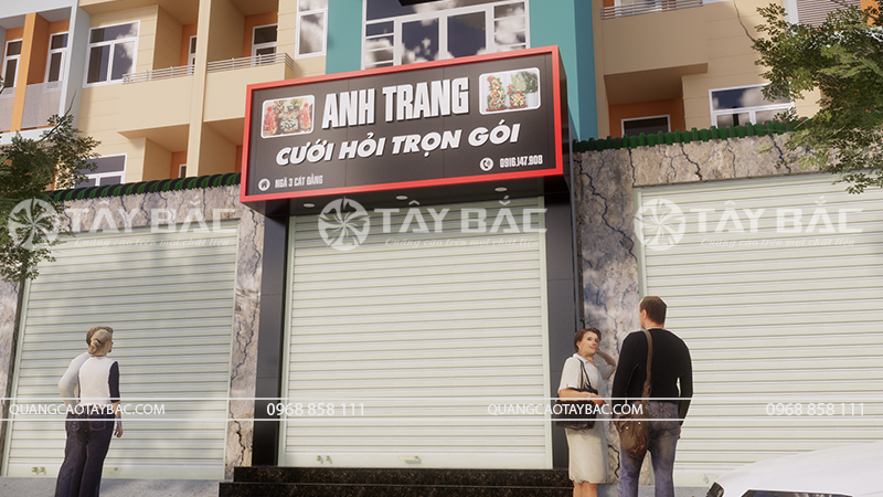 Biển hiệu dịch vụ cưới hỏi Anh Trang