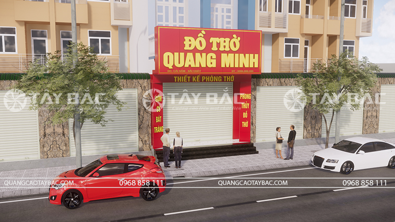 Biển hiệu đồ thờ Quang Minh