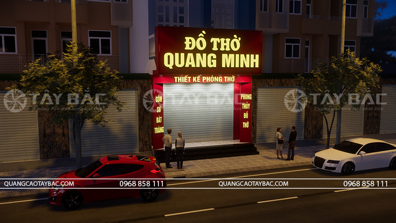 Biển hiệu đồ thờ Quang Minh
