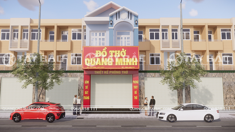 Biển hiệu đồ thờ Quang Minh
