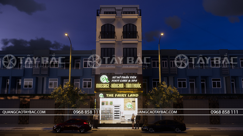 Biển quảng cáo massage Fairy land