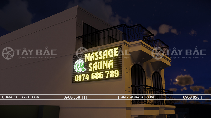 Biển quảng cáo massage Fairy land