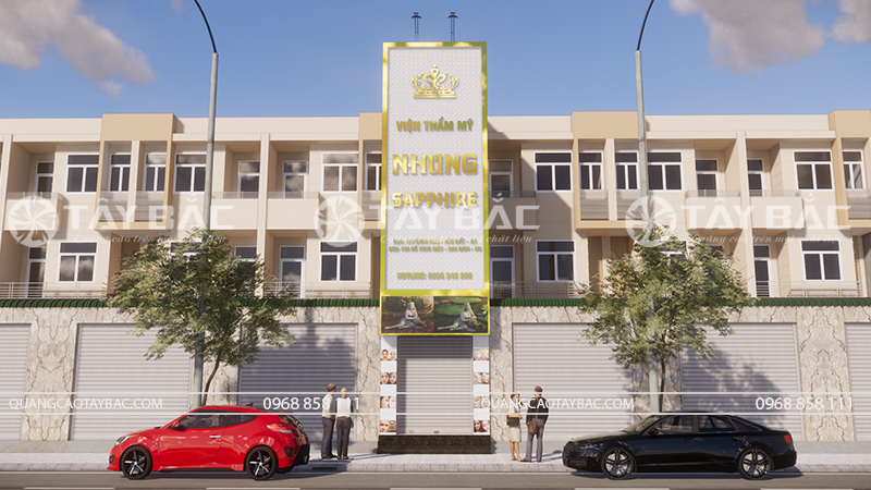 Biển quảng cáo thẩm mỹ viện Nhung