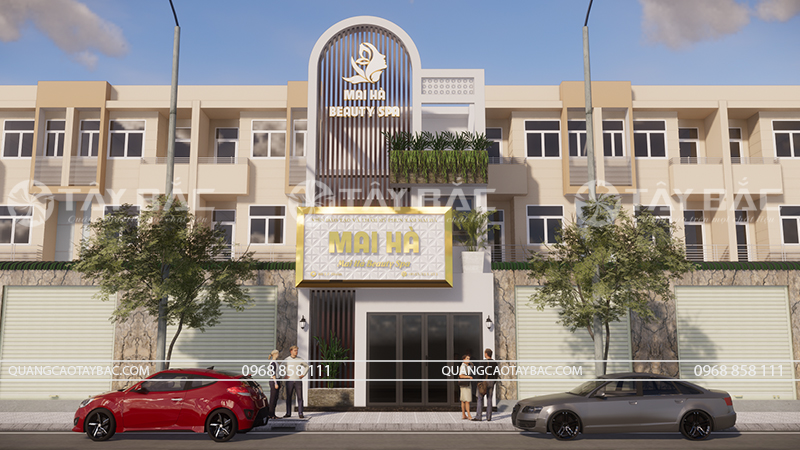 Biển quảng cáo spa Mai Hà