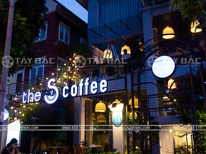 Biển quảng cáo The Scoffee