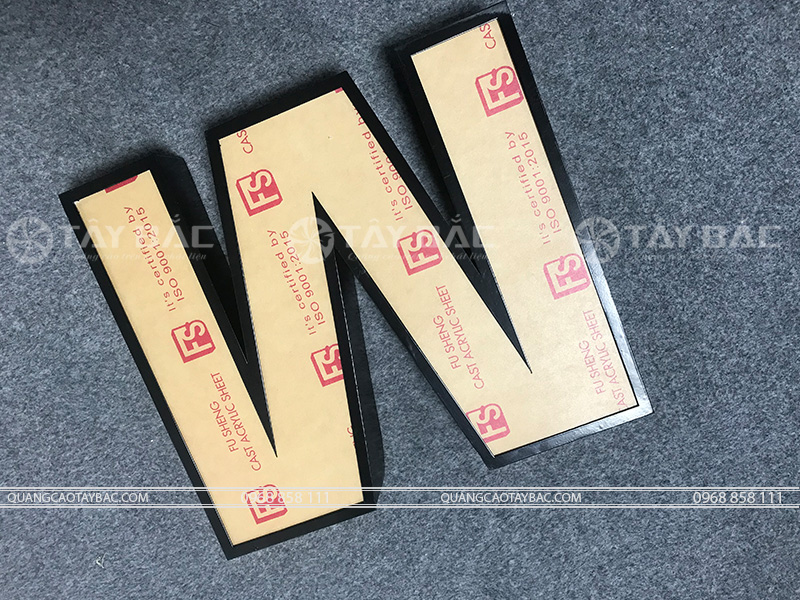 Mẫu chữ quảng cáo TMF-01