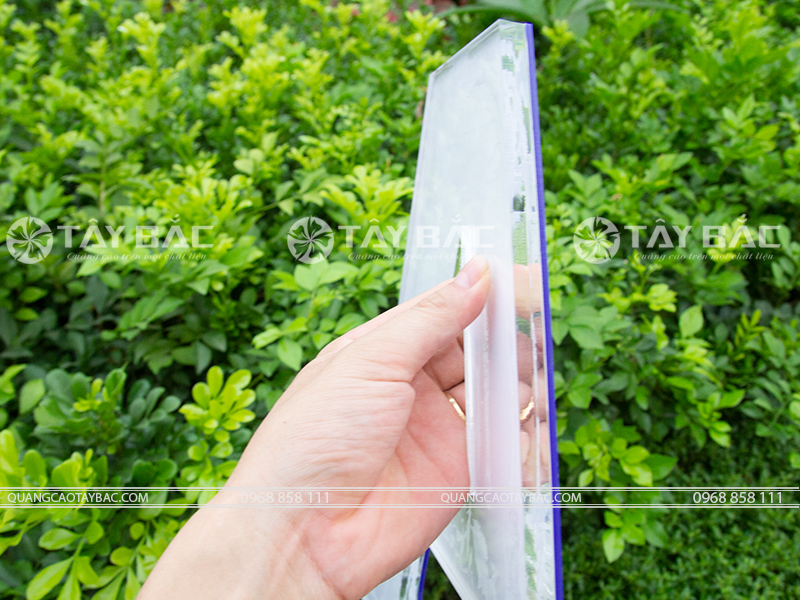 Mẫu chữ quảng cáo Mica