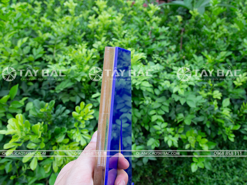 Mẫu chữ quảng cáo Mica