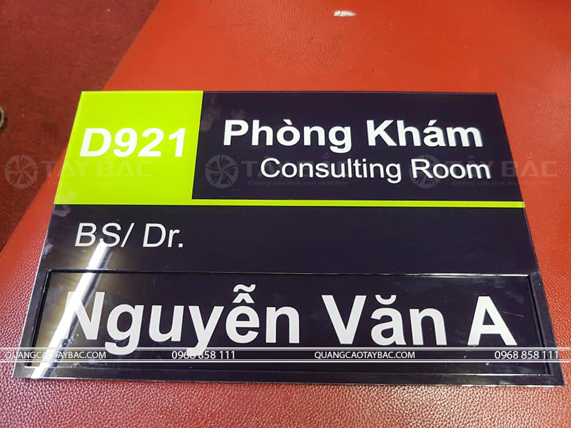 Biển công ty phòng khám