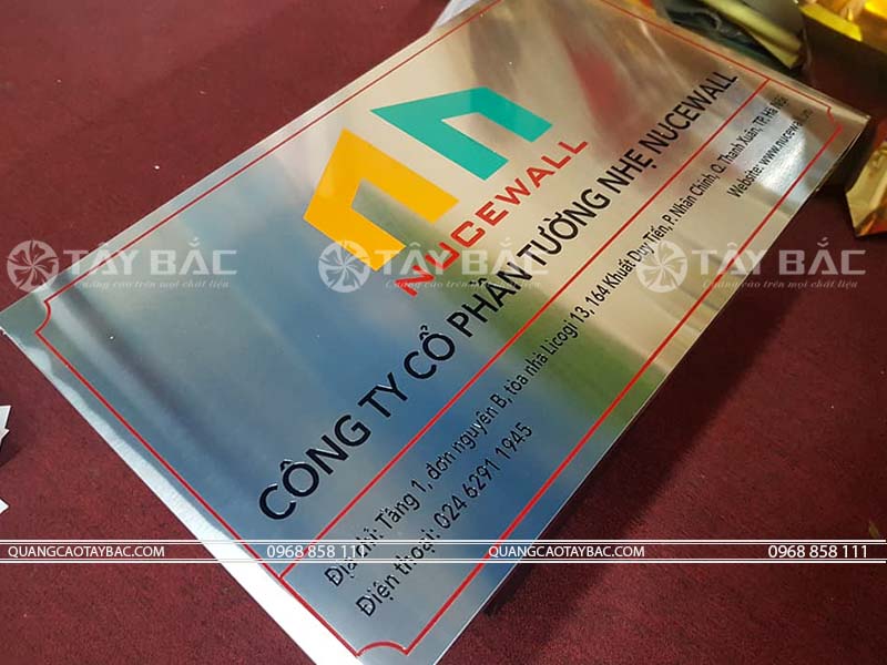 Biển công ty thuong nhe nuceawall