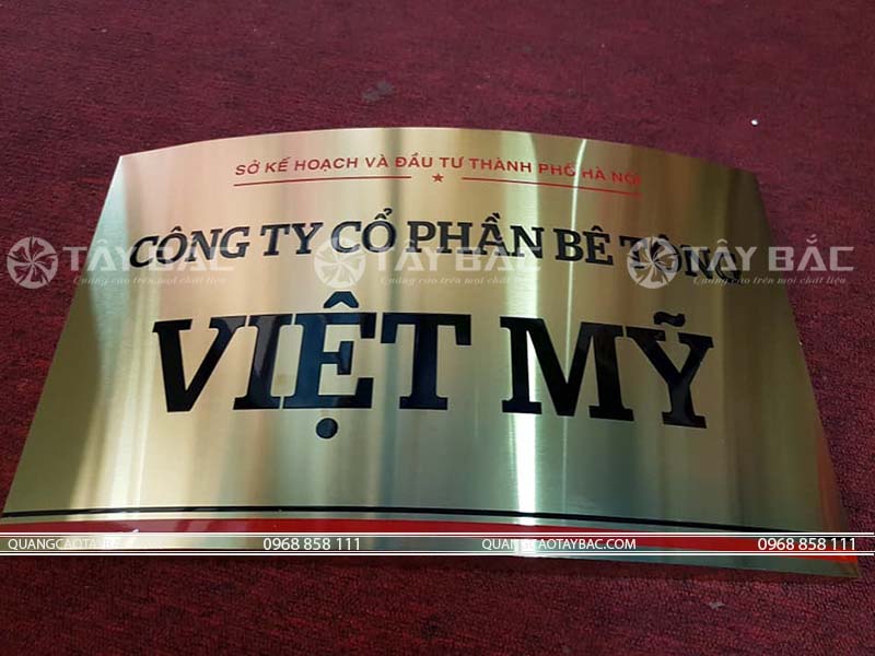Biển công ty Việt Mỹ
