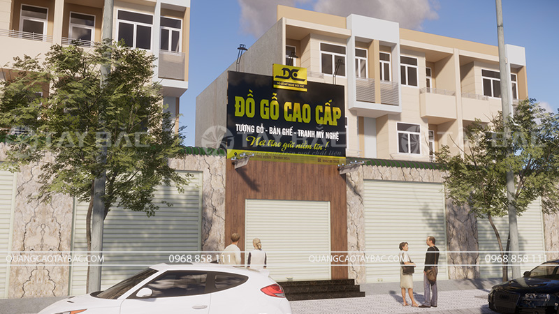 Biển quảng cáo Đức Cúc – chuyên đồ gỗ