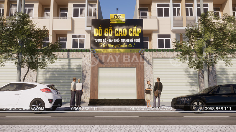 Biển quảng cáo Đức Cúc – chuyên đồ gỗ