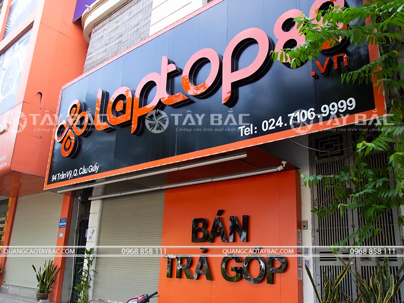 Biển quảng cáo laptop 88