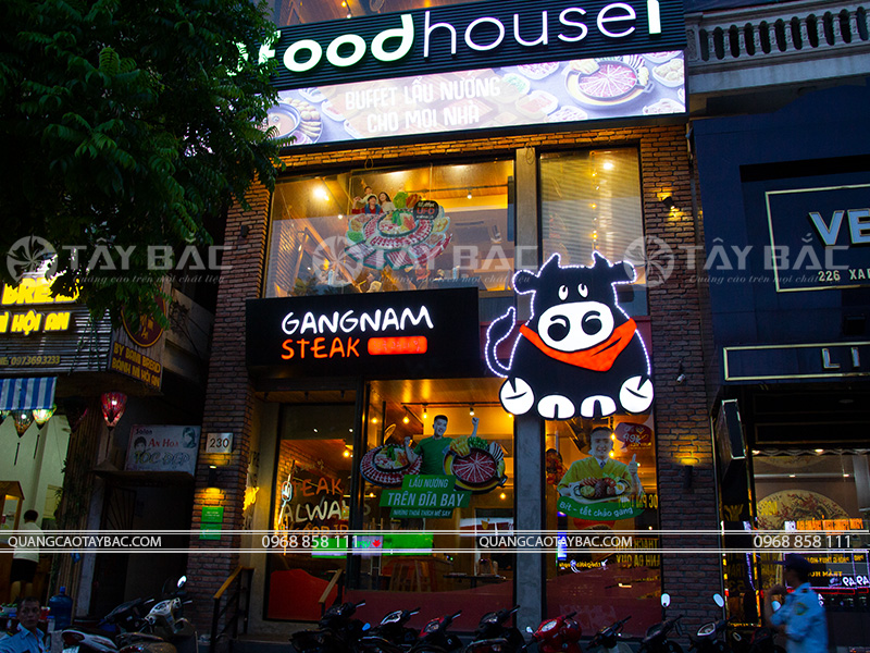 biển quảng cáo nhà hàng Foodhouse