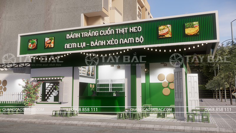 Biển hiệu nem nướng Nha Trang