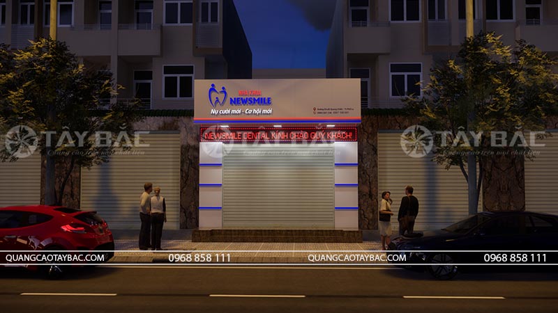 Biển quảng cáo nha khoa NewSmile