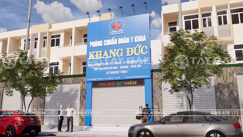 Biển hiệu phòng khám Khang Đức