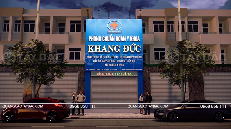 Biển hiệu phòng khám Khang Đức