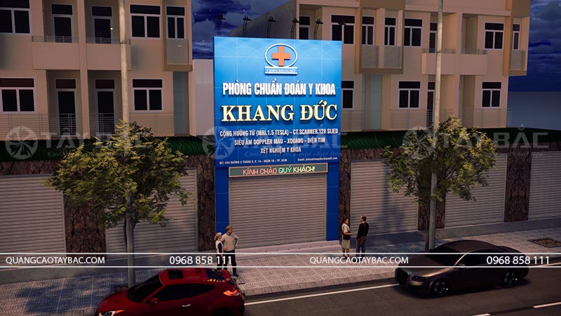 Biển hiệu phòng khám Khang Đức