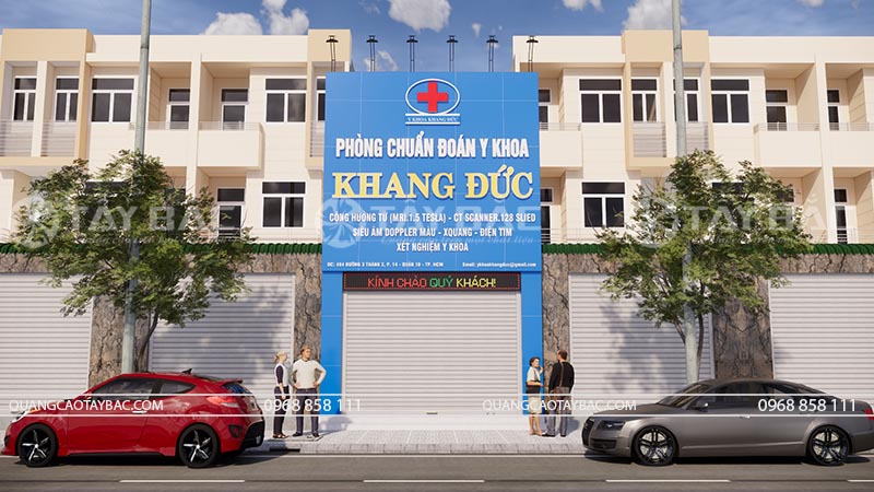 Biển hiệu phòng khám Khang Đức
