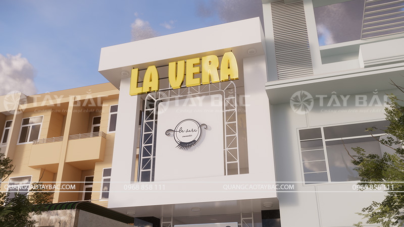 Biển quảng cáo shop thời trang Vera