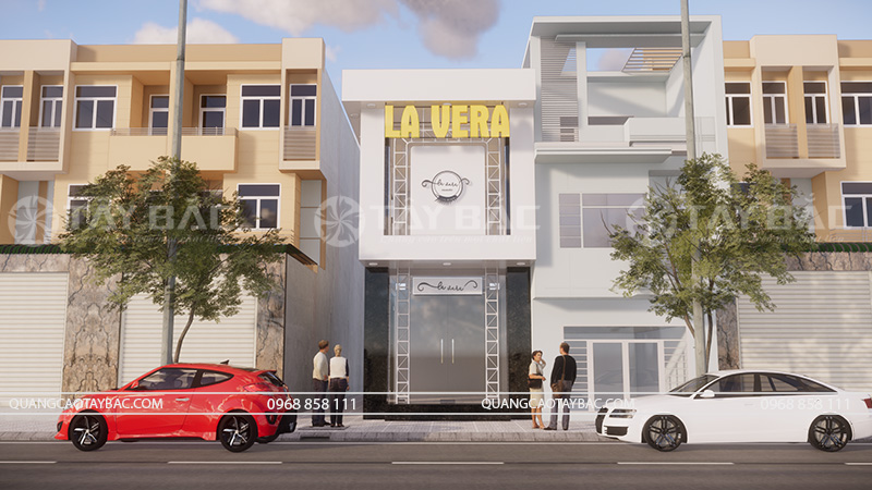 Biển quảng cáo shop thời trang Vera